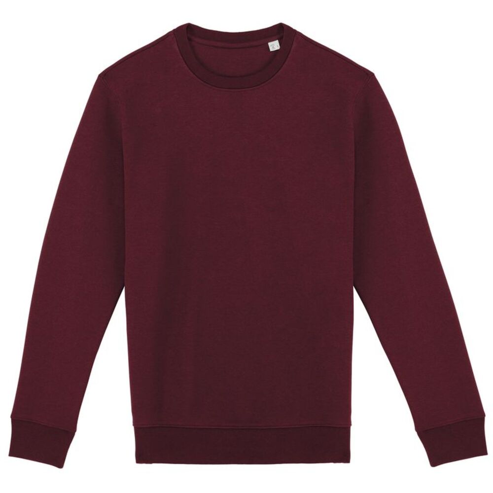 Native Spirit Unisex Adult Crew Neck Sweatshirt / Dark Cherry